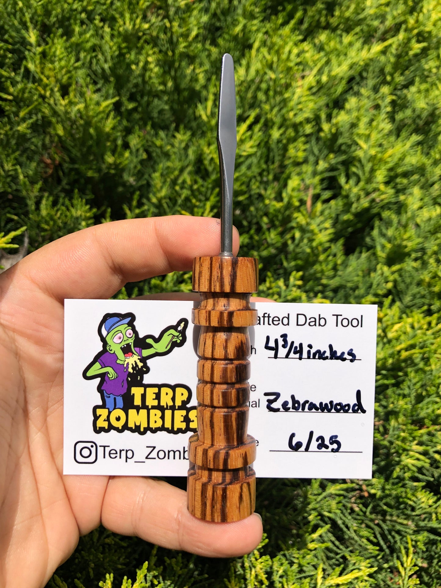 Zebrawood Tool