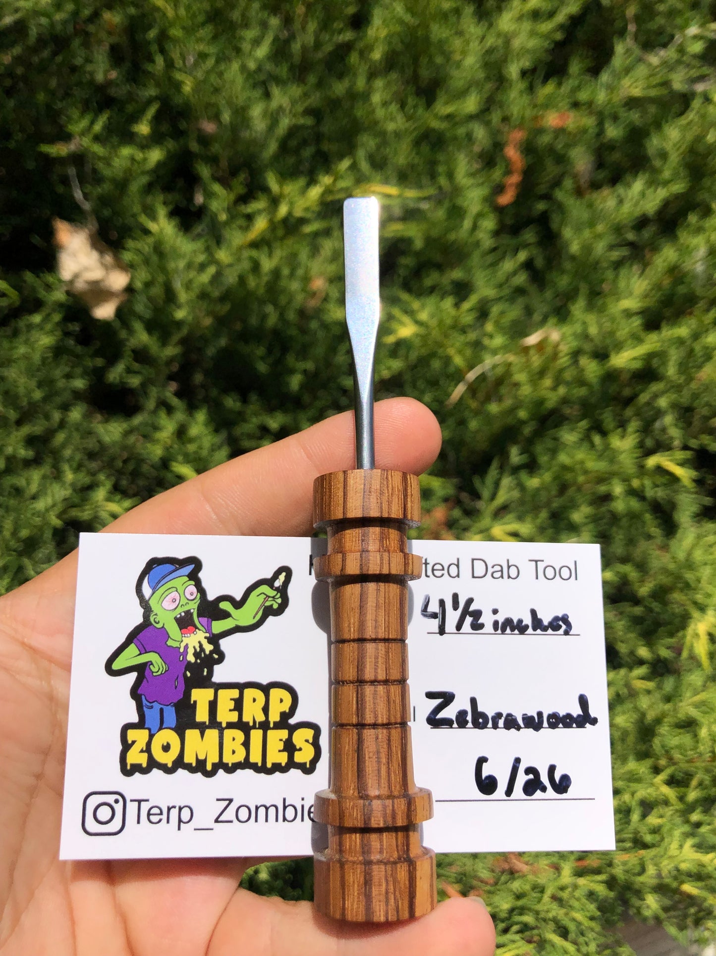 Zebrawood Tool