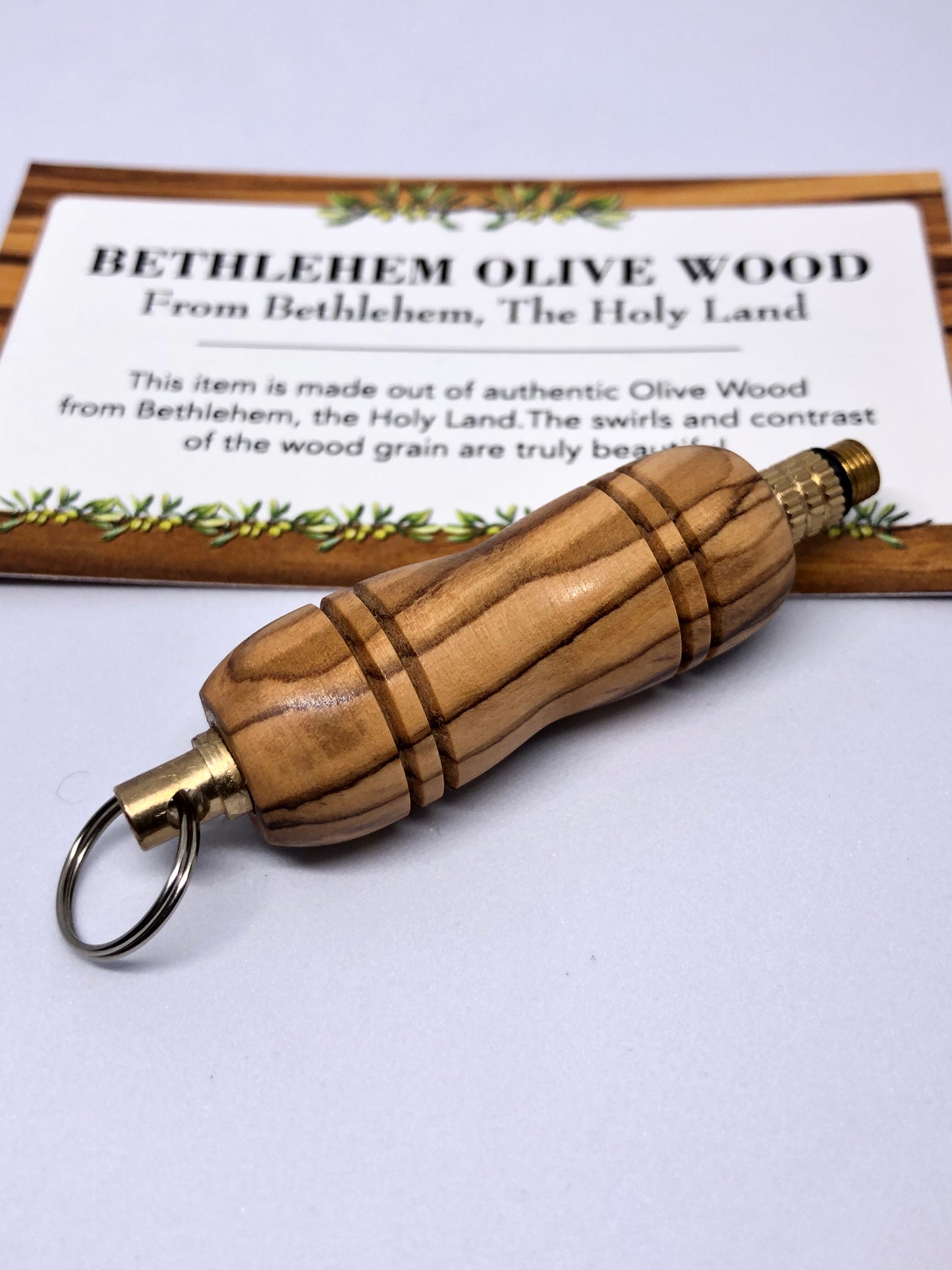 Bethlehem Olivewood Keychain Bowl Poker