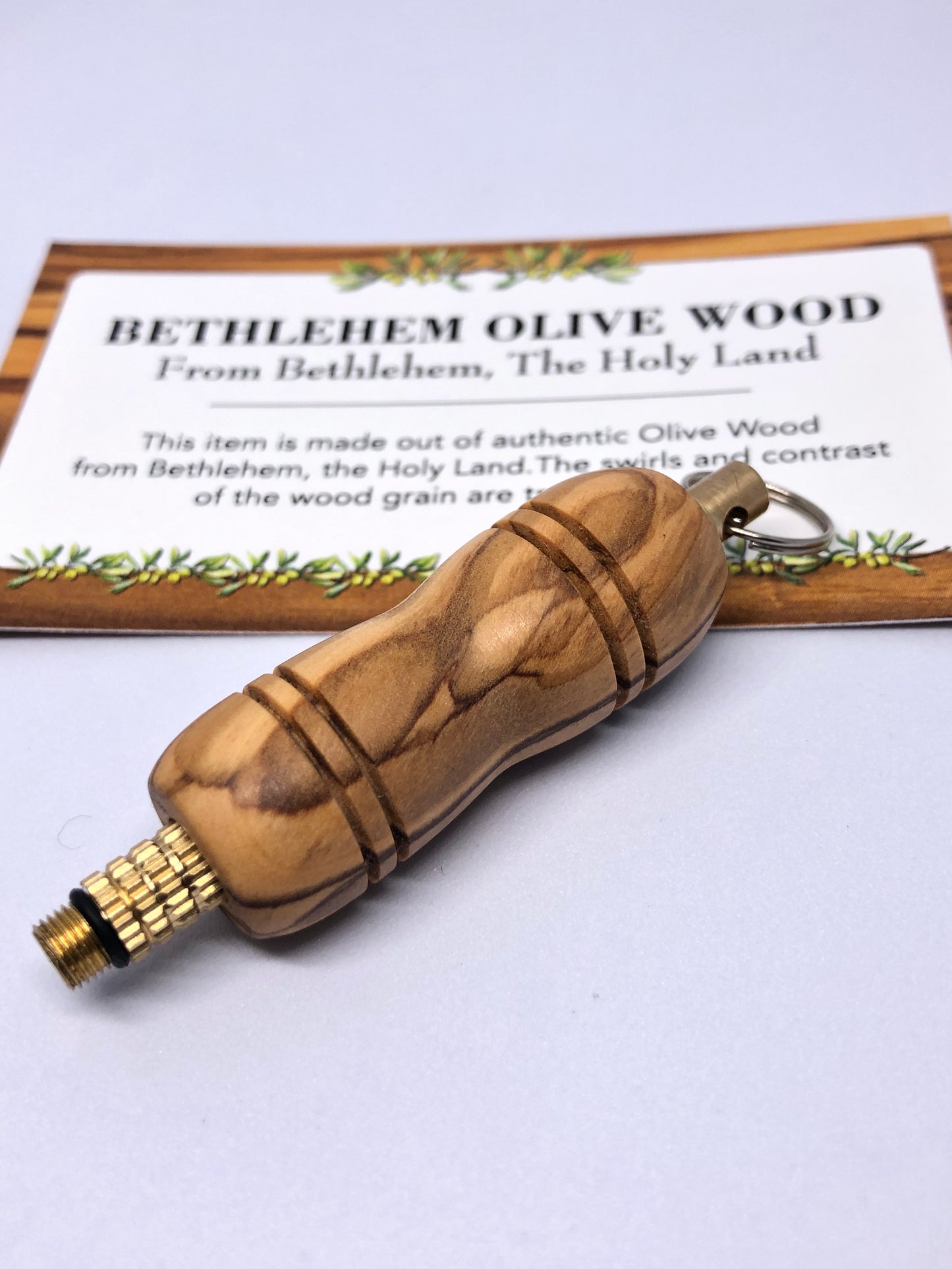 Bethlehem Olivewood Keychain Bowl Poker