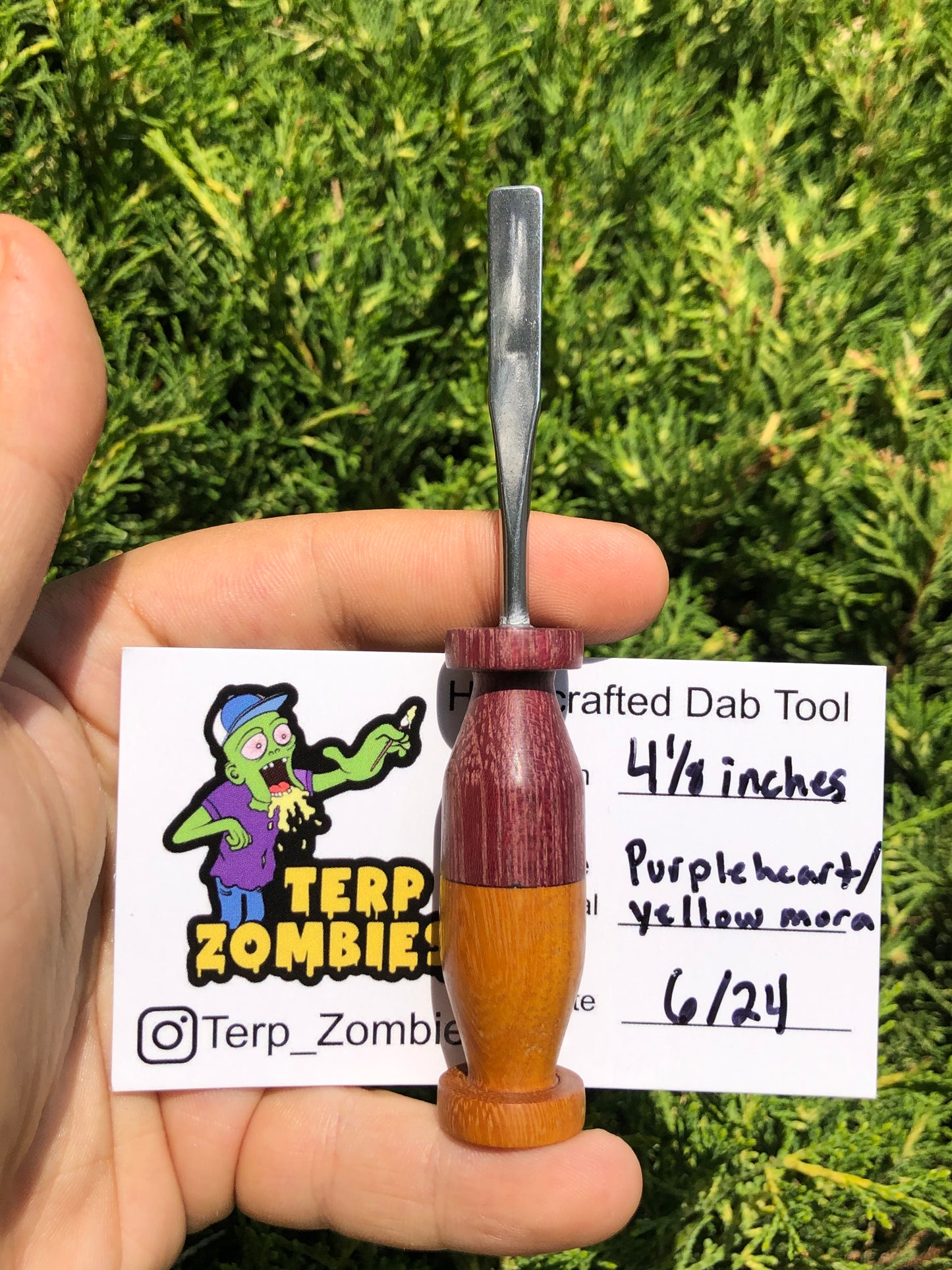 Purpleheart/Yellow Mora Tool